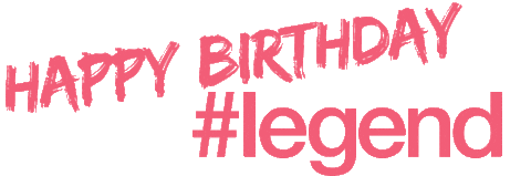 Legend Sticker by Hashtaglegend