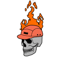 Art Burning Sticker
