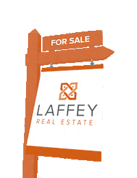 Laffey Swinging Sign Sticker by LaffeyRealEstate