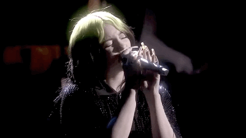 Billie Eilish Brits GIF by BRIT Awards