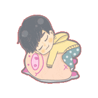 Sleepy Te Amo Sticker