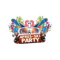 Apresski Sticker by Kermis Gaanderen
