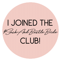 Wedding Bride Sticker by Sash + Bustle