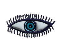 Evil Eye Love Sticker