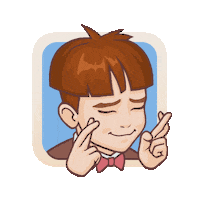 Hope Luck Sticker