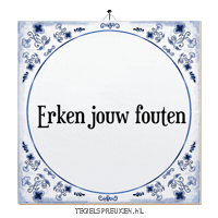 Humor Spreuk Sticker by Tegelspreuken.nl
