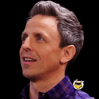 Shocked Seth Meyers GIF by First We Feast
