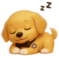 Dog Sleeping Sticker