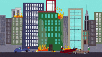 city burning GIF by South Park 