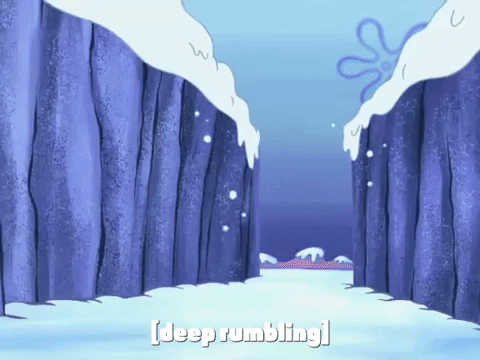 season 8 frozen face-off GIF by SpongeBob SquarePants