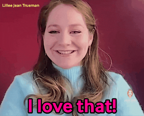 I Love That Smile GIF by Lillee Jean Trueman