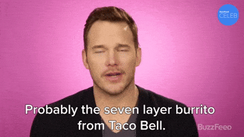 Seven Layer Burrito From Taco Bell