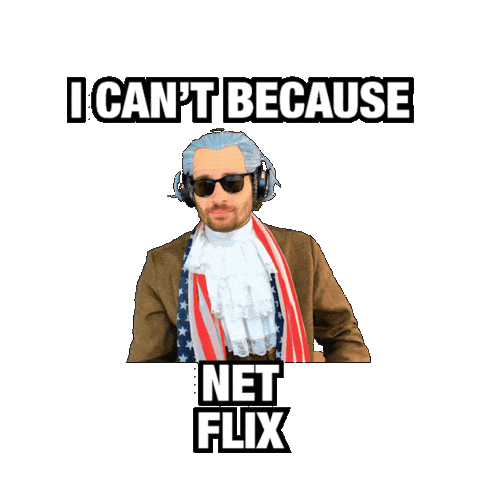 Bad Excuse Netflix Meme Sticker