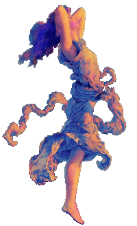 Art Girl Sticker by Dinaaaaaah