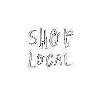 Sustainability Shop Local Sticker