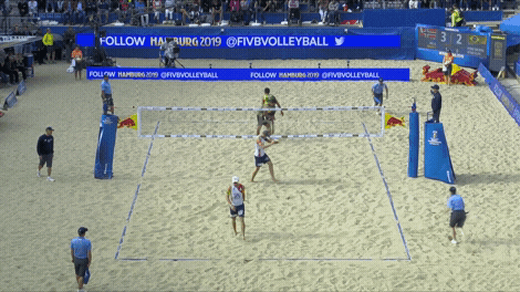 Sorry Beach Volleyball GIF by Volleyball World
