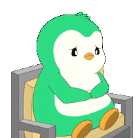 Sad Penguin Sticker by Abster