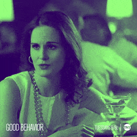 stealing michelle dockery GIF by Good Behavior