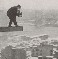 New York Falling GIF