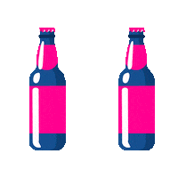 Party Beer Sticker by Clubers