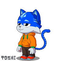 Awkward Move On Sticker by Toshithecat