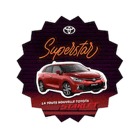 Car Superstar Sticker by Toyota Family