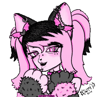 Creepy Cute Smile Sticker