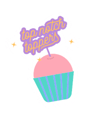 Miniandco_ shop now party time cupcake partytime Sticker