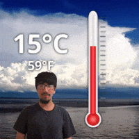 15 °C