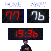 76 Away Sticker