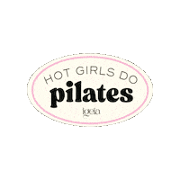 Pilates Sticker by Carlotta Gagna
