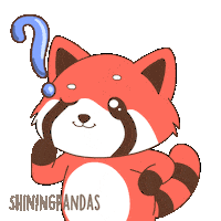 Red Panda What Sticker