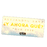 Alejandro Sanz Sticker by cmn_events