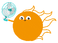 Happy Heat Wave Sticker by sap