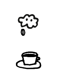 LykkeKaffegardar coffee cloud Lykke lykkekaffegardar Sticker