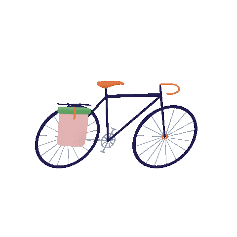 Oles19 enpreintebaroudeusevelo enpreintebaroudeuse Sticker