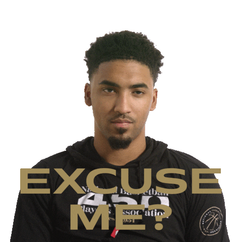 Excuse Me What Sticker by NBPA