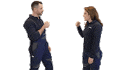 High Five Boy And Girl Sticker by Krones AG