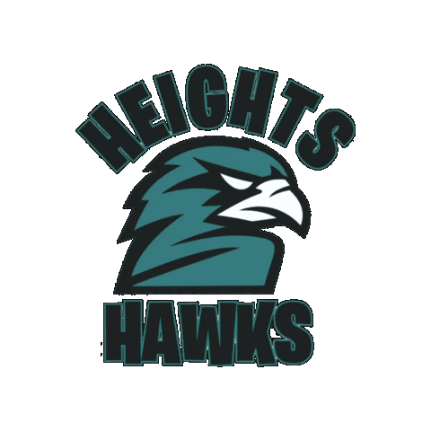 Hawks Sticker by Heights