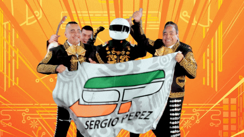 Sergio Perez Racing GIF by Formula 1 Gran Premio de la Ciudad de México Presentado por Heineken
