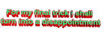 sad trick Sticker by AnimatedText
