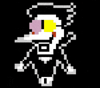 Deltarune Burning GIF by R74n