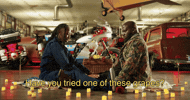 swipenightfilm chicken date oil black woman GIF