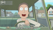 Driving Its Friday GIF by Adult Swim