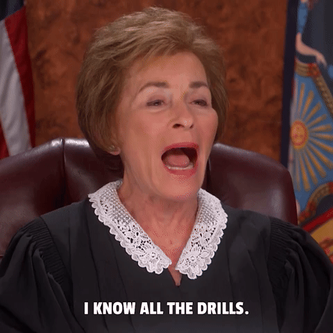 I Know All The Drills 