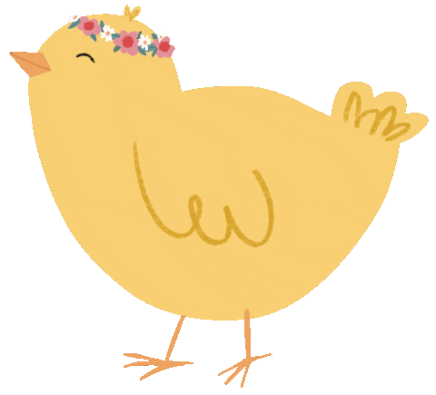 Baby Animals Chicken Sticker