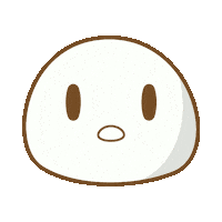 mochimii fun cute food kawaii Sticker