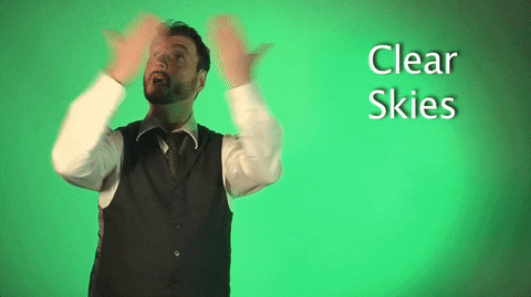 sign language clear skies GIF by Sign with Robert