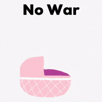 No War GIF by Barbara Pozzi