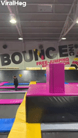 Tripped Up at Trampoline Park